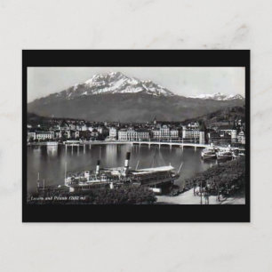 Ancienne carte postale - Lucerne, Suisse