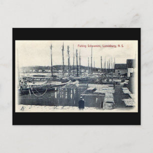 Ancienne carte postale - Lunenburg, Nouvelle-Écoss