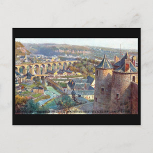 Ancienne carte postale - Luxembourg
