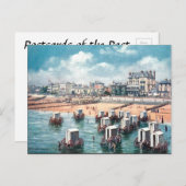 Ancienne carte postale - Machines à laver à Bognor (Devant / Derrière)