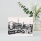 Ancienne carte postale - Madrid, Espagne (Debout devant)