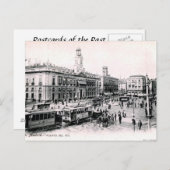 Ancienne carte postale - Madrid, Espagne (Devant / Derrière)