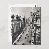 Ancienne carte postale - Madrid, Espagne (Devant / Derrière)
