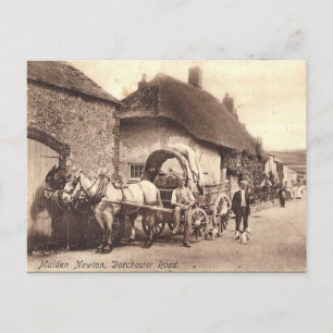 Ancienne carte postale - Maiden Newton, Dorset