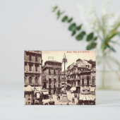 Ancienne carte postale - Malaga, Espagne (Debout devant)