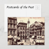 Ancienne carte postale - Malaga, Espagne (Devant / Derrière)