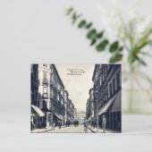 Ancienne carte postale - Malaga, Espagne (Debout devant)