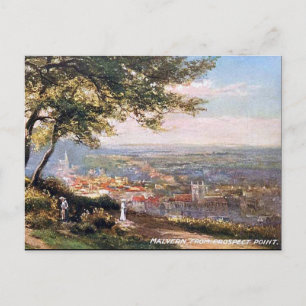 Ancienne carte postale - Malvern, Worcestershire