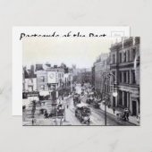 Ancienne carte postale - Marché, Derby (Devant / Derrière)