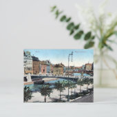 Ancienne carte postale - Marienbrücke, Wien (Debout devant)