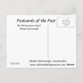 Ancienne carte postale - Market Harborough, Leices (Dos)