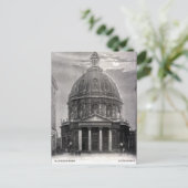 Ancienne carte postale - Marmorkirken, Copenhague (Debout devant)