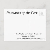 Ancienne carte postale - "Martin Chuzzlewit" de Di (Dos)