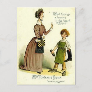 Ancienne carte postale - "Martin Chuzzlewit" de Di