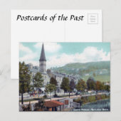 Ancienne carte postale - Matlock Bath, Derbyshire (Devant / Derrière)