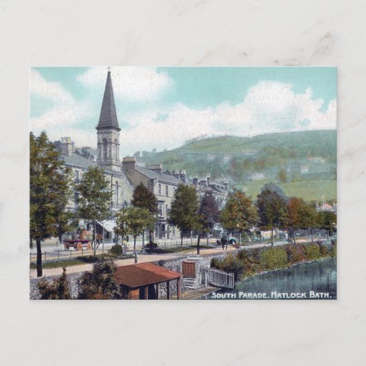 Ancienne carte postale - Matlock Bath, Derbyshire (Devant)