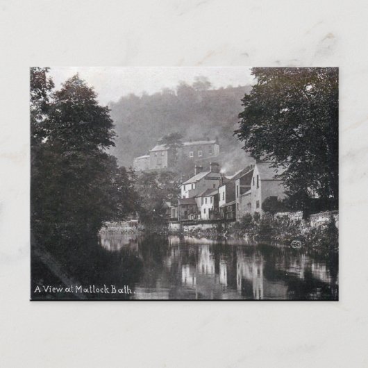 Ancienne carte postale - Matlock Bath, Derbyshire (Devant)
