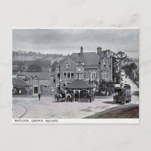 Ancienne carte postale - Matlock, Derbyshire (Devant)