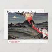 Ancienne carte postale - Mauna Loa, Iles Hawaiienn (Devant / Derrière)