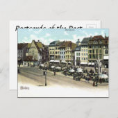 Ancienne carte postale - Mayence, Allemagne (Devant / Derrière)