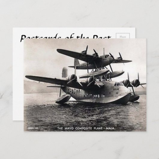 Ancienne carte postale - Mayo "Maia" Plan composit (Devant / Derrière)