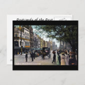 Ancienne carte postale - Melbourne, Victoria (Devant / Derrière)