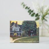 Ancienne carte postale - Mentor Ohio, Maison de Ga (Debout devant)