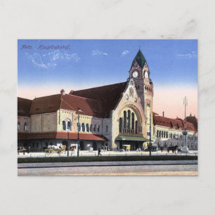 Ancienne carte postale - Metz, France