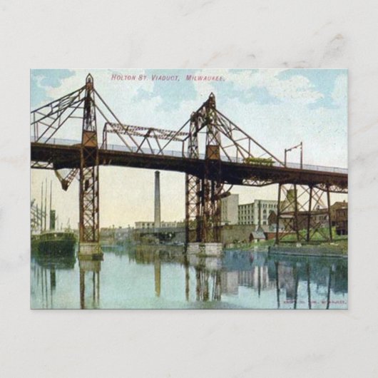 Ancienne carte postale - Milwaukee, Wisconsin (Devant)