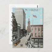Ancienne carte postale - Milwaukee, Wisconsin, USA (Devant / Derrière)