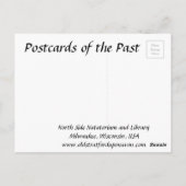 Ancienne carte postale - Milwaukee, Wisconsin, USA (Dos)