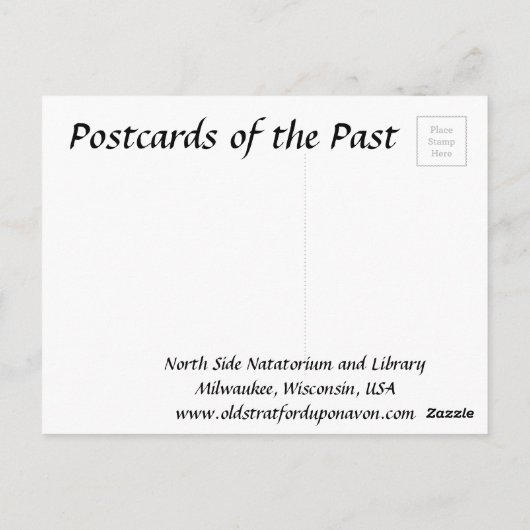 Ancienne carte postale - Milwaukee, Wisconsin, USA (Dos)
