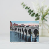 Ancienne carte postale - Minneapolis, Minnesota (Debout devant)