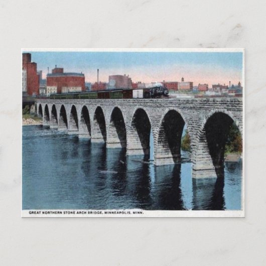 Ancienne carte postale - Minneapolis, Minnesota (Devant)