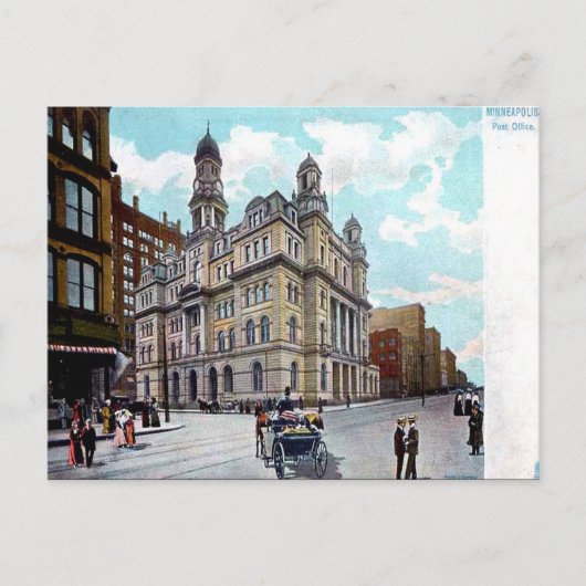 Ancienne carte postale - Minneapolis, Minnesota, É (Devant)