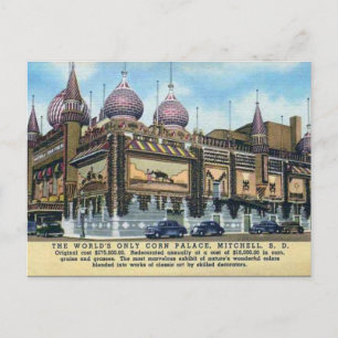 Ancienne carte postale - Mitchell, Dakota du Sud