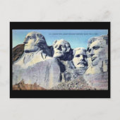 Ancienne carte postale - Mont Rushmore, Dakota du (Devant)