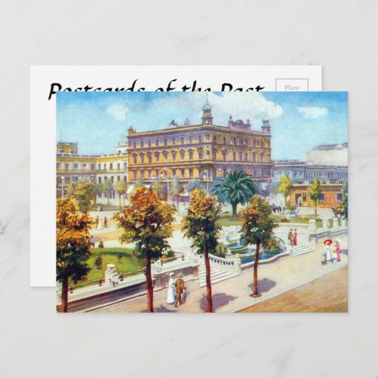 Ancienne carte postale - Montevideo, Uruguay (Devant / Derrière)