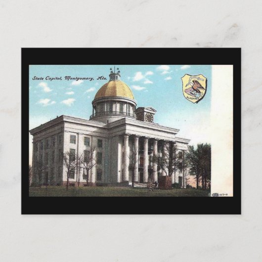 Ancienne carte postale - Montgomery, Alabama (Devant)