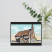 Ancienne carte postale - Moot Hall, Aldeburgh, Suf (Debout devant)