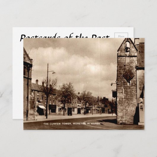 Ancienne carte postale - Moreton-in-Marsh, Glouces (Devant / Derrière)