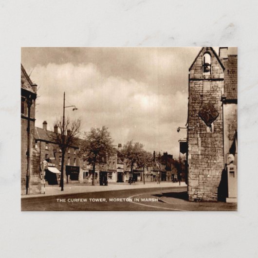 Ancienne carte postale - Moreton-in-Marsh, Glouces (Devant)