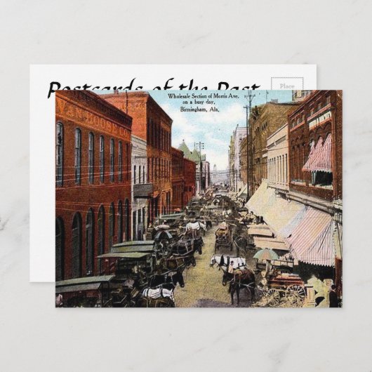 Ancienne carte postale - Morris Ave, Birmingham, A (Devant / Derrière)