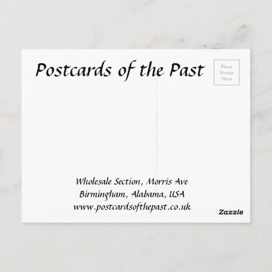 Ancienne carte postale - Morris Ave, Birmingham, A (Dos)