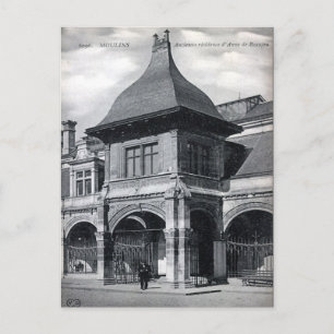 Ancienne carte postale - Moulins, Allier, France