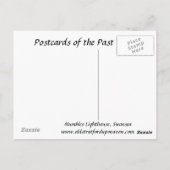 Ancienne carte postale - Mumbles Lighthouse, Swans (Dos)