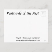 Ancienne carte postale - Naples, Italie (Dos)