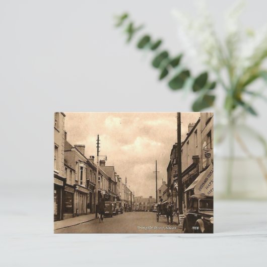 Ancienne carte postale - Navan, Co Meath, Irlande (Debout devant)