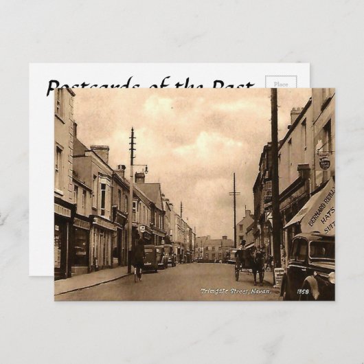 Ancienne carte postale - Navan, Co Meath, Irlande (Devant / Derrière)