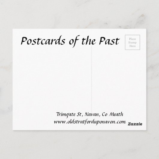 Ancienne carte postale - Navan, Co Meath, Irlande (Dos)